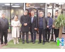 حضور شهردار تهران در شهرک سلامت اصفهان 